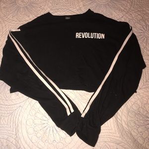 Long sleeve croptop